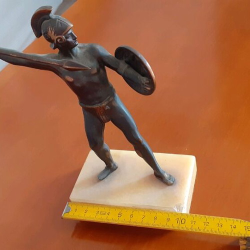 Bronze statue of Achilles used, heavy