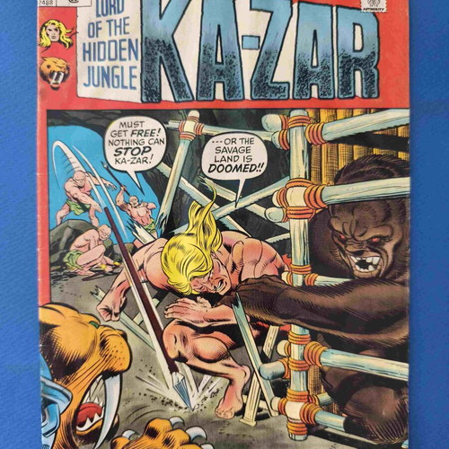 Astonishing Tales 10 comic book used with traces of moisture