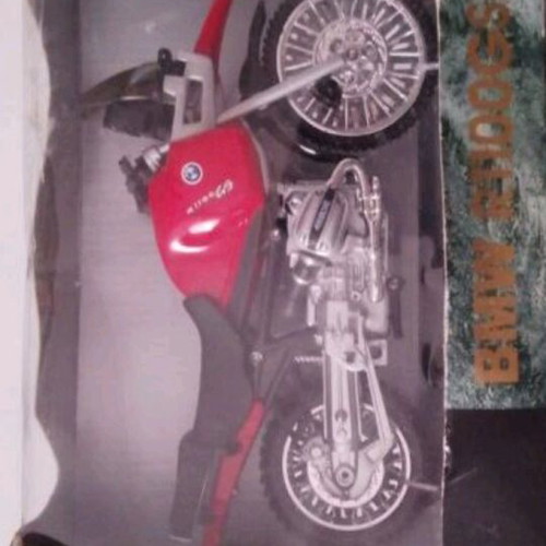 BMW R1100 GS New Ray collectible motorcycle model 1:12 scale
