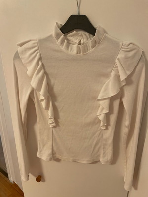 Blouse white SHEIN like new, size M