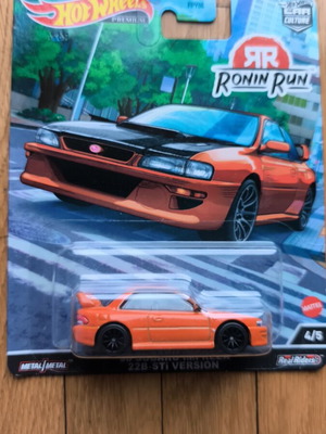 Hot Wheels 98 Subaru Impreza 22B-STI Version καινούργιο