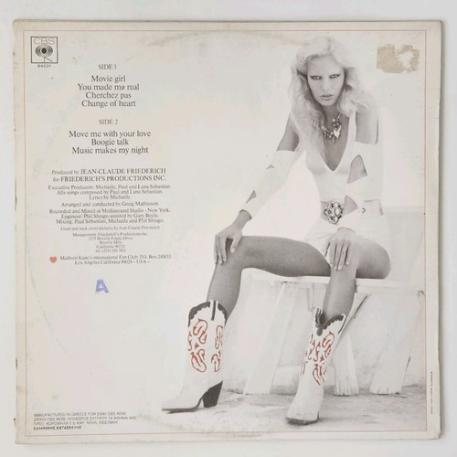 Madleen Kane Sounds Of Love LP like new, excellent condition