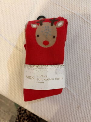 Marks and Spencer baby tights new, size 12-18 months