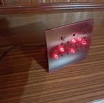 Anelace Powers binary digital desk clock used