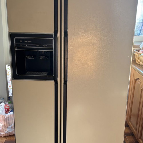 General Electric vintage refrigerator