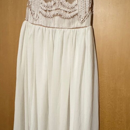Airy dress new, broken white, size L/40/12