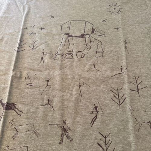 Star Wars Caveman T-shirt like new, San Francisco design