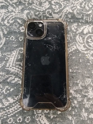 Apple iPhone 14 128GB with case, black