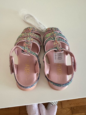 Bibi children's sandals new, size 28, colorful with light-up sole