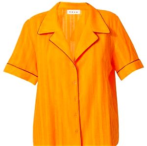KRVN S/M πορτοκαλί πουκάμισο