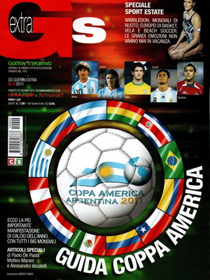 Guerin Sportivo Extra Guida Coppa America Argentina 2011 περιοδικό