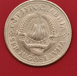 Yugoslavia 2 Dinars Coin 1977 like new