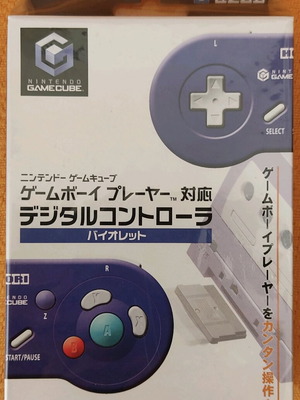 Nintendo GameCube Controller HORI HGC-12 Indigo sealed