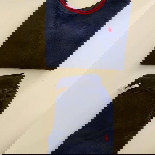 Σετ μακρυμάνικη μπλούζα και φόρμα Polo Ralph Lauren βαμβακερά, σαν καινούργια