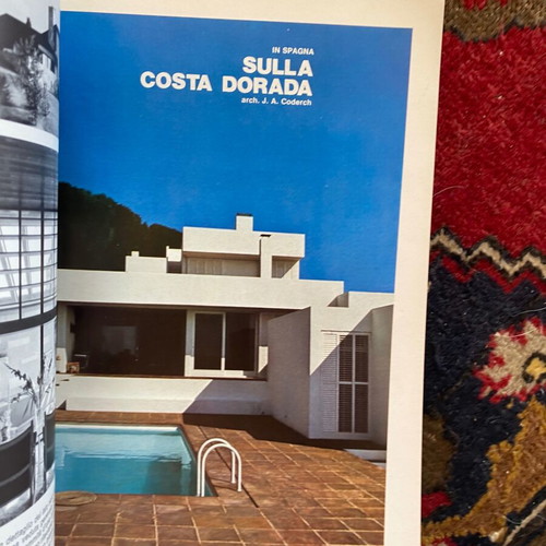 Ville Giardini Italian decoration magazines used, 2 issues 1972-1974