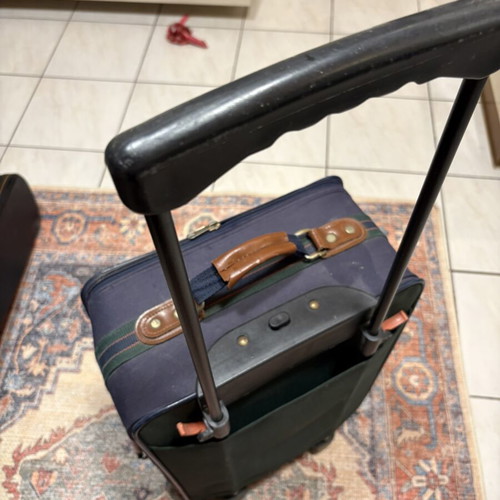Vintage Coopers & Lybrand Suitcase used, approx. 50x35x20cm