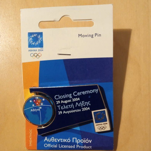 Olympic pins 2004 Athens new, collectible set
