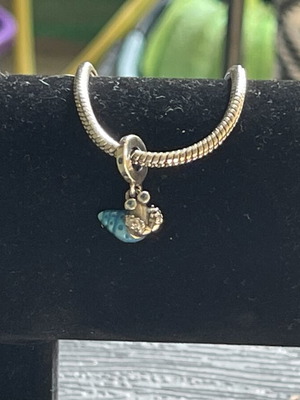 Pandora Charm s925 ALE Silver Turquoise Sea Animal New