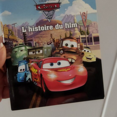 Βιβλίο Cars McQueen στα γαλλικά καινούργιο
