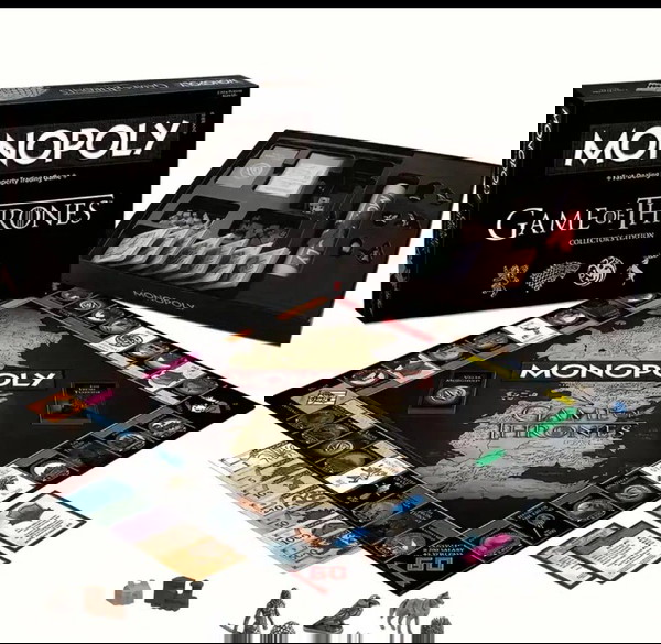 Monopoly game of thrones , καινούργια στη ζελατίνη. δεν έχει ανοιχτή