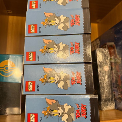 Lego Tom & Jerry Brickheadz pack of 5 new sealed