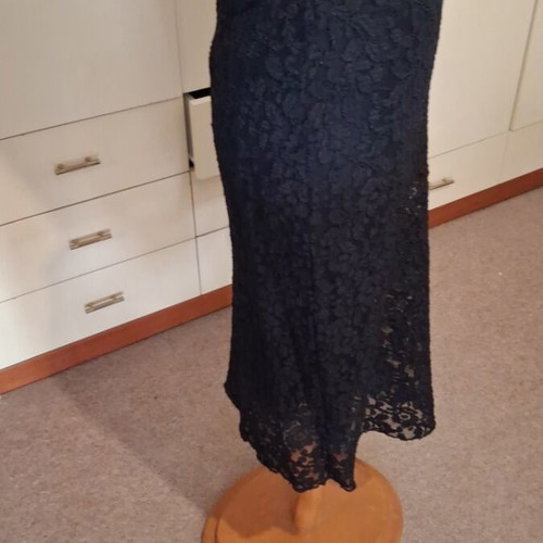 Diva by D skirt with black lace and lining, one size