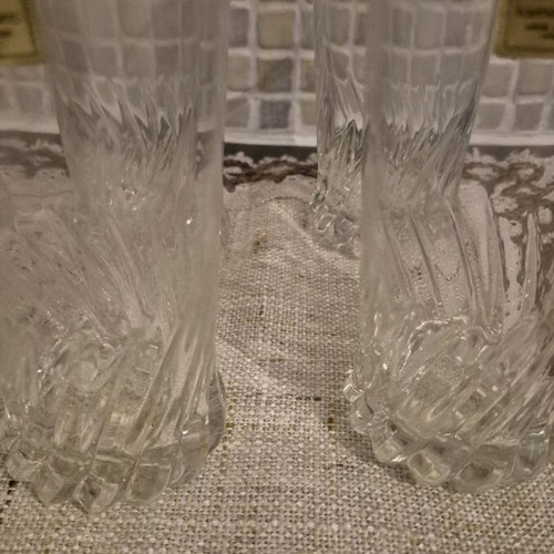 Luminarc water glasses set of 6 with engraving new