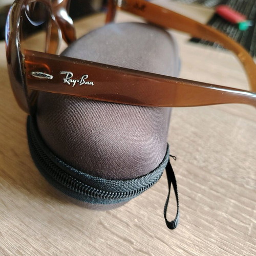 Ray-Ban Jackie Ohh sunglasses like new, polarized, brown