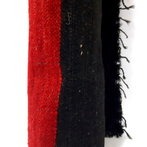 Vintage Bulgarian Chiprovtsi Wool Rug used, 206×71 cm
