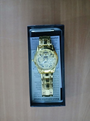 Watch new gold men's