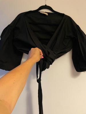 Lynne Δετό Κροπ Πουκάμισο Σε Άριστη Κατάσταση Μέγεθος M