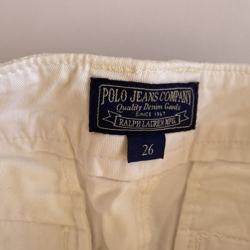Polo Jeans Company Ralph Lauren White Pants Size 26 Like New