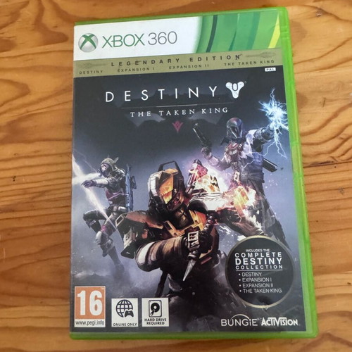 Destiny The Taken King Xbox 360 like new
