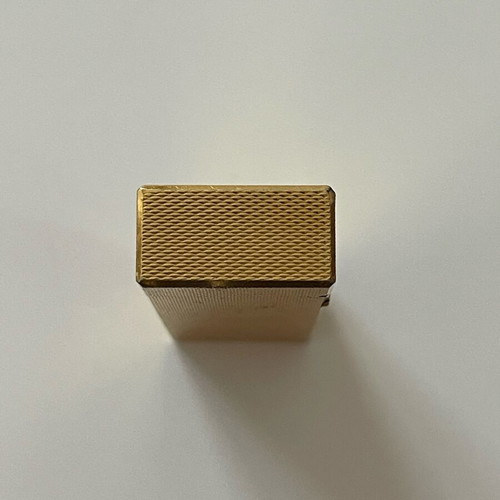 Dunhill Rollagas lighter vintage gold plated like new