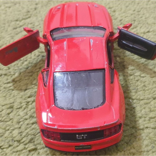 Ford Mustang GT 2015 die-cast car used, pull-back action