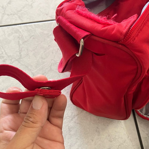 Prenatal stroller bag, red, large capacity