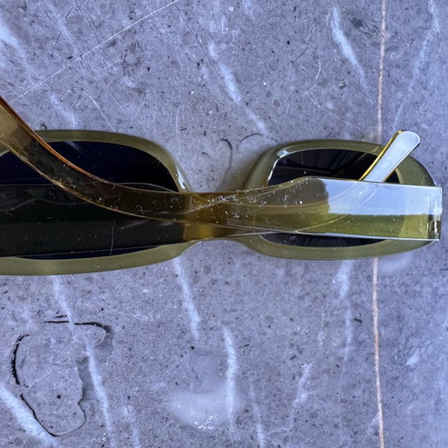 Sunglasses used, various brown and green colors