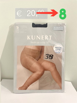 Καλσόν Kunert μπλε διαφανές 48-50 καινούργιο