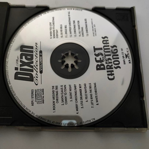 The Dixan Collection Best of Christmas Songs Volume 2 CD like new