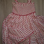 Polka dot dress for girls age 4 and 5