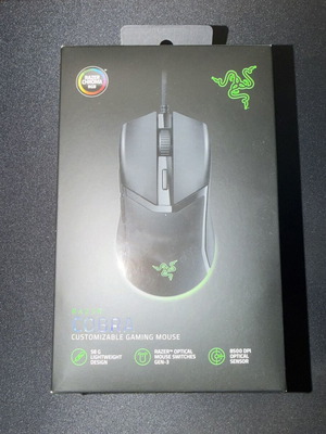 Razer Cobra μαύρο gaming ποντίκι σαν καινούργιο