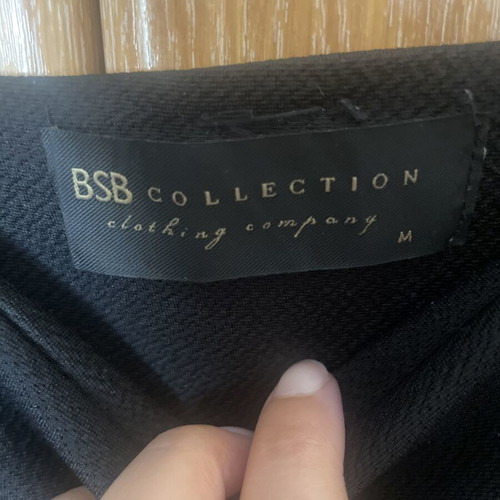 BSB sleeveless top black used, slim fit