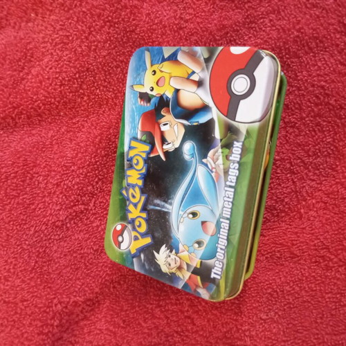 Pokemon figures used, pack with box