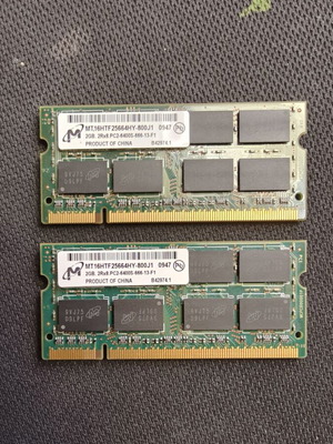 Micron DDR2 μνήμες laptop 4GB 800MHz