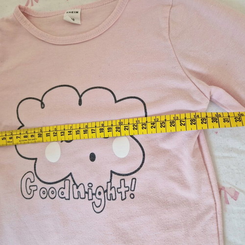 Children's pajamas used for 3 years old