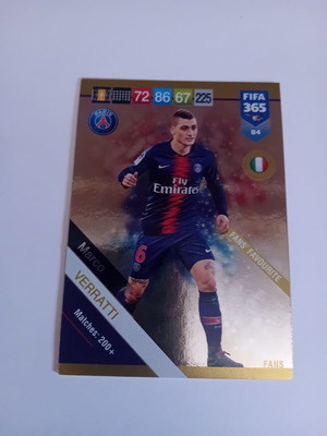 Panini FIFA 365 2019 Verratti card like new
