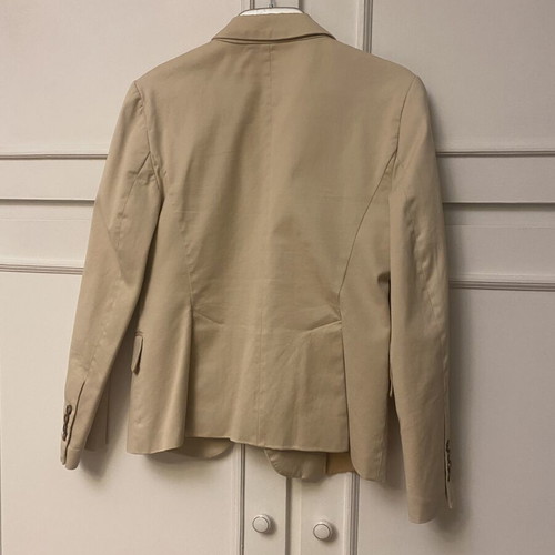 Women's cotton beige jacket, medium