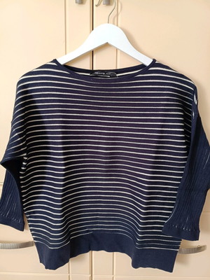 Pennyblack women's crop top striped, like new, size L