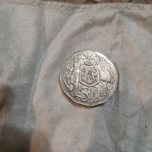 Australia 50 Cents 1983 coin used