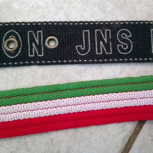 Children's belts like new, 1+1 pack, 85cm, black and multicolor